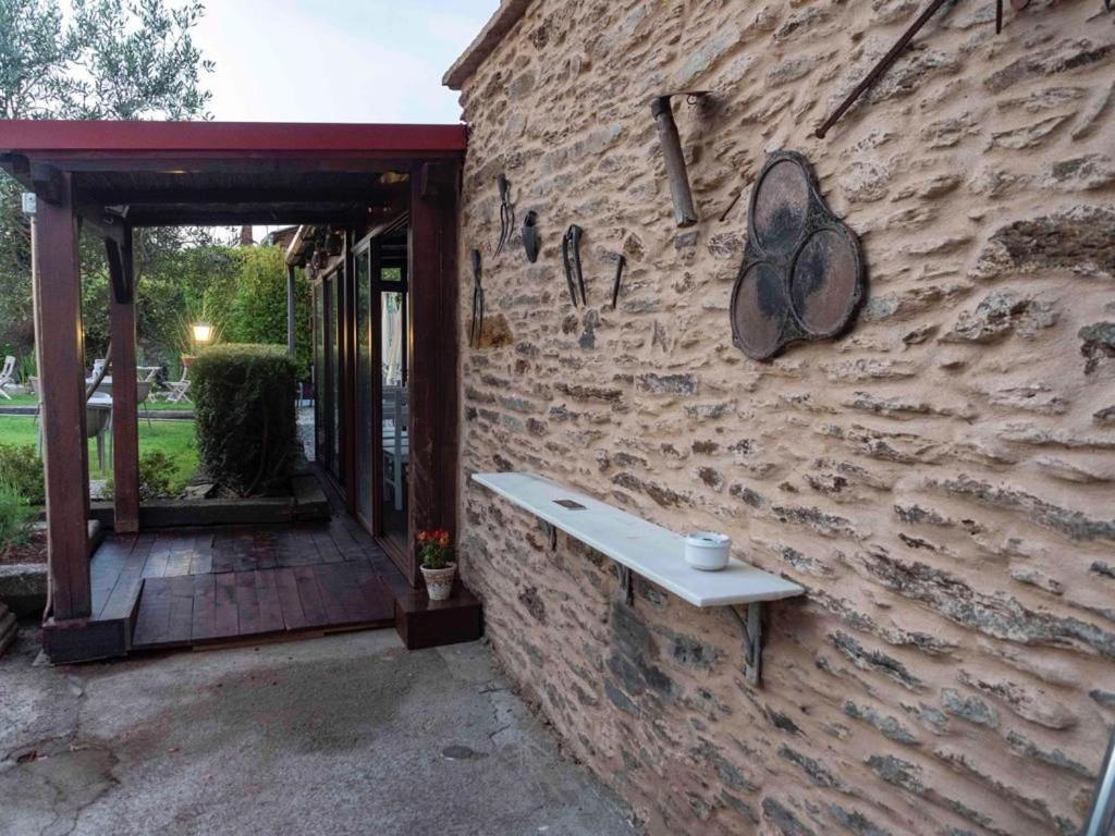 Gasthaus Santaia En Casal De Calma O Pedrouzo Exterior foto